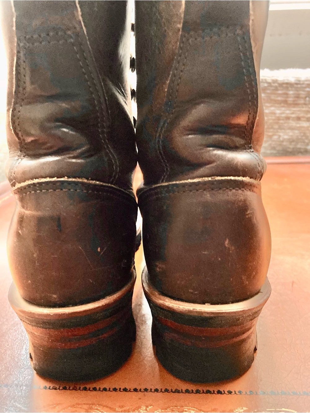 Frye Women's Logger Boots 8 - Picture 10 of 14